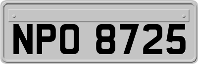 NPO8725