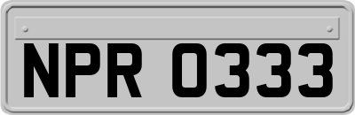 NPR0333
