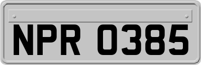 NPR0385