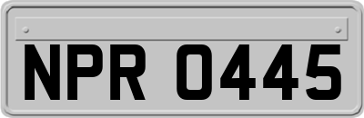 NPR0445