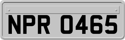 NPR0465
