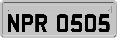NPR0505