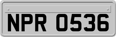NPR0536