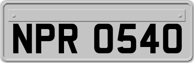 NPR0540