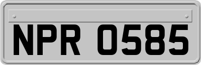 NPR0585