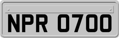 NPR0700