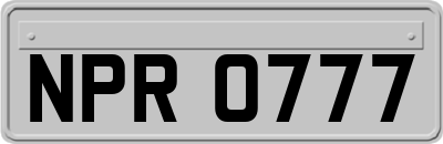 NPR0777