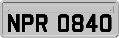 NPR0840