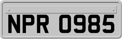 NPR0985