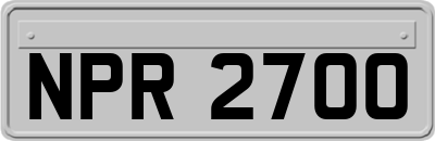 NPR2700