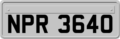 NPR3640