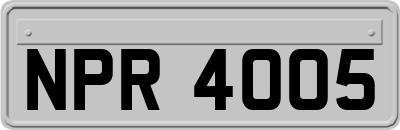 NPR4005