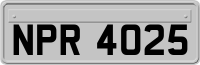 NPR4025