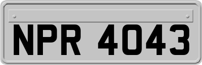 NPR4043