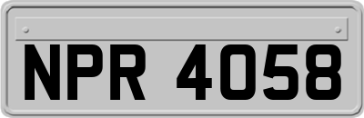 NPR4058