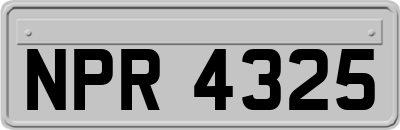 NPR4325