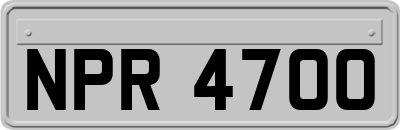NPR4700