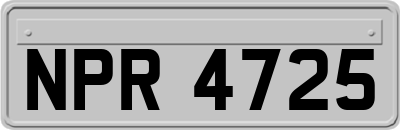 NPR4725