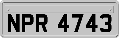 NPR4743