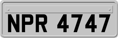 NPR4747