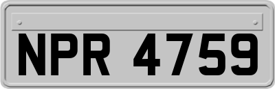 NPR4759