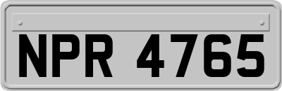NPR4765