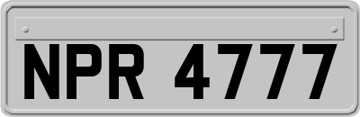 NPR4777