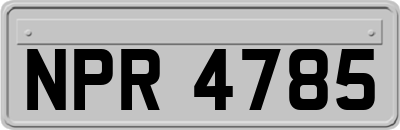 NPR4785