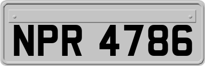 NPR4786