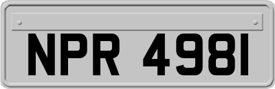 NPR4981