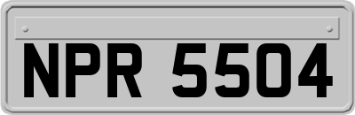 NPR5504