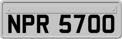 NPR5700