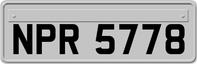 NPR5778
