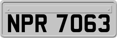 NPR7063