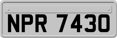 NPR7430