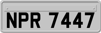 NPR7447