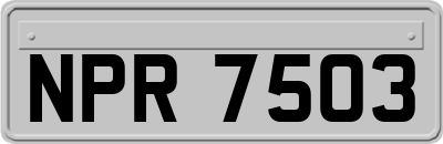 NPR7503
