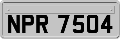 NPR7504