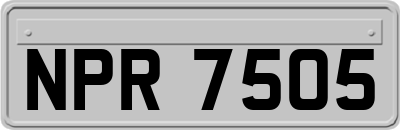 NPR7505