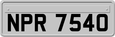 NPR7540