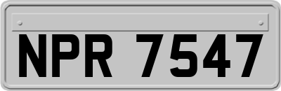 NPR7547