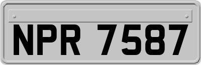 NPR7587