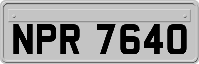 NPR7640