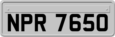NPR7650