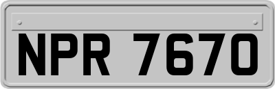 NPR7670