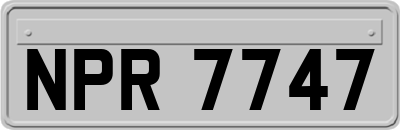 NPR7747