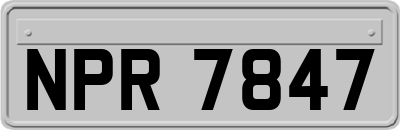 NPR7847
