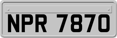 NPR7870