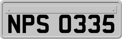 NPS0335