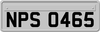 NPS0465